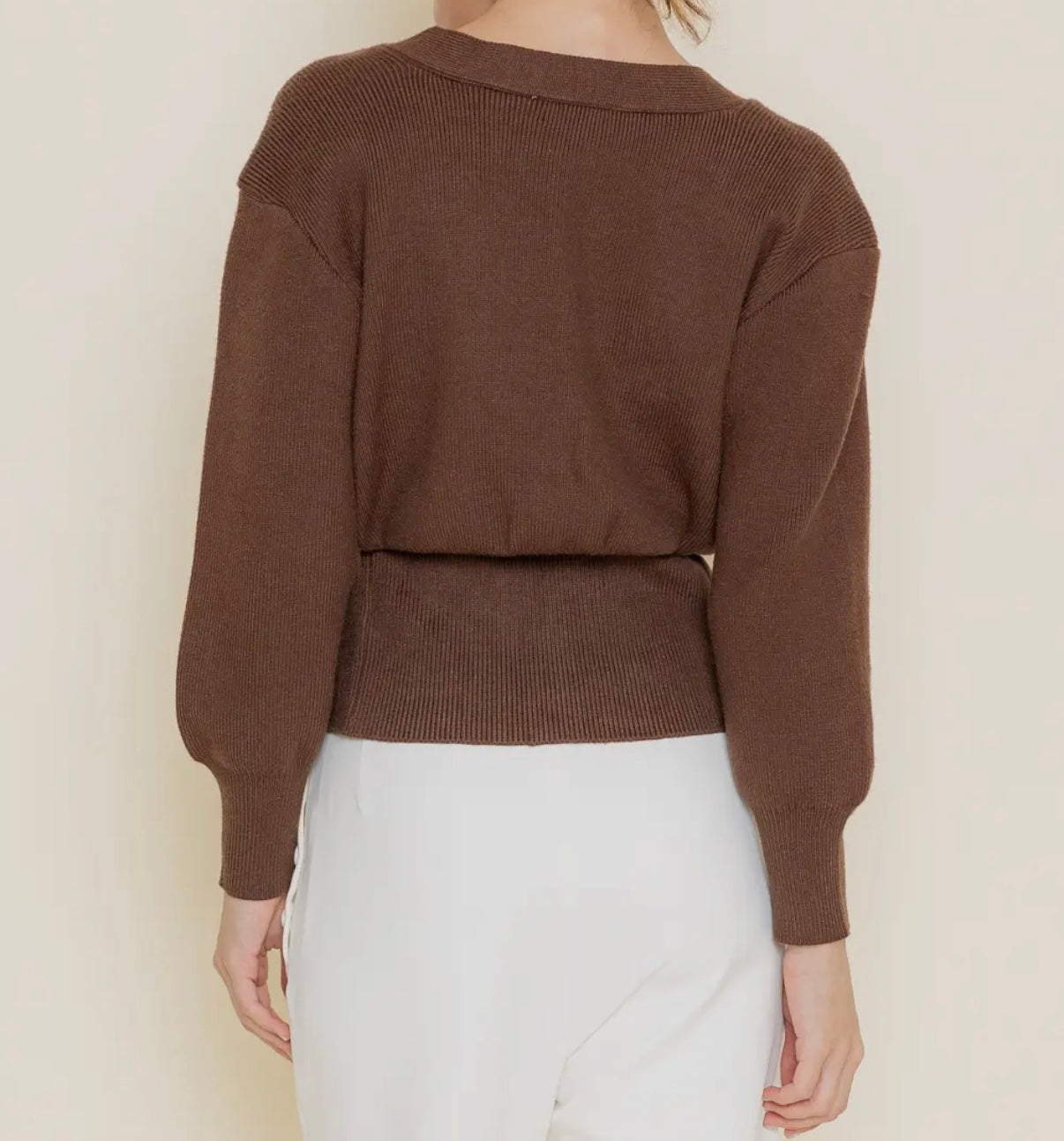 Chic V-Neck Cardigan