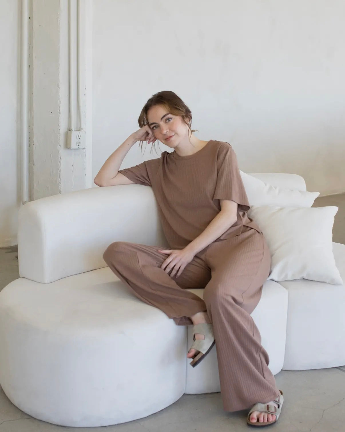 Mocha Luxe Lounge Set