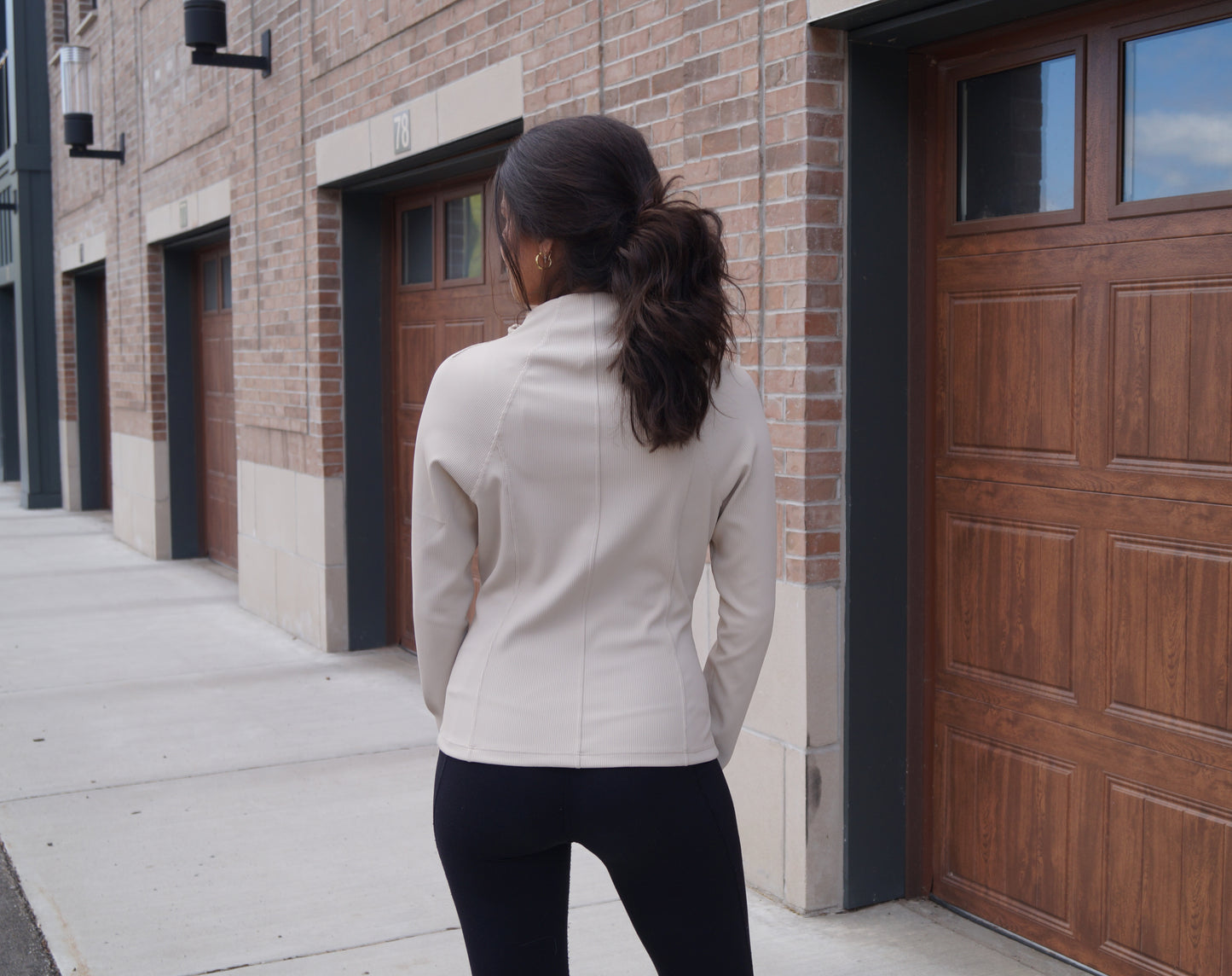 Ribbed Active Jacket