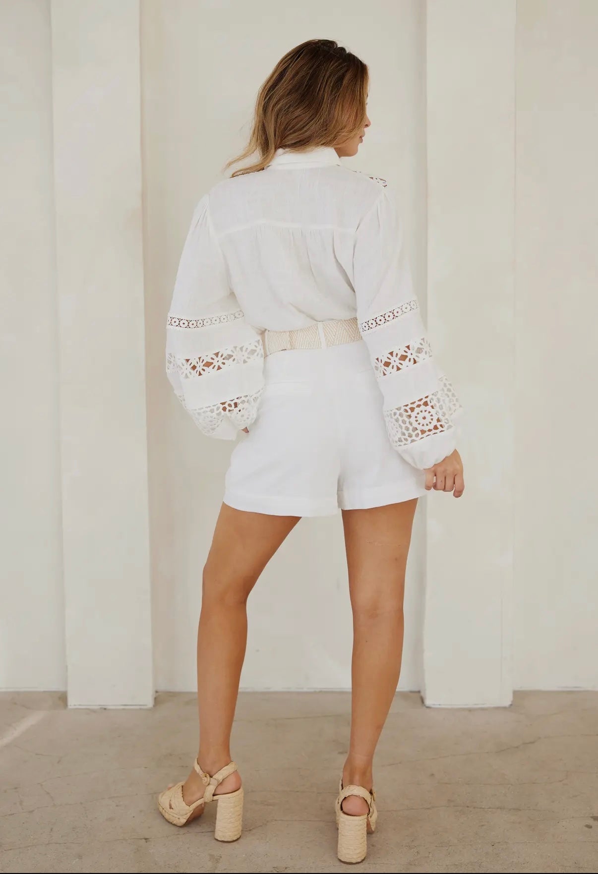 Luxe Belted Shorts