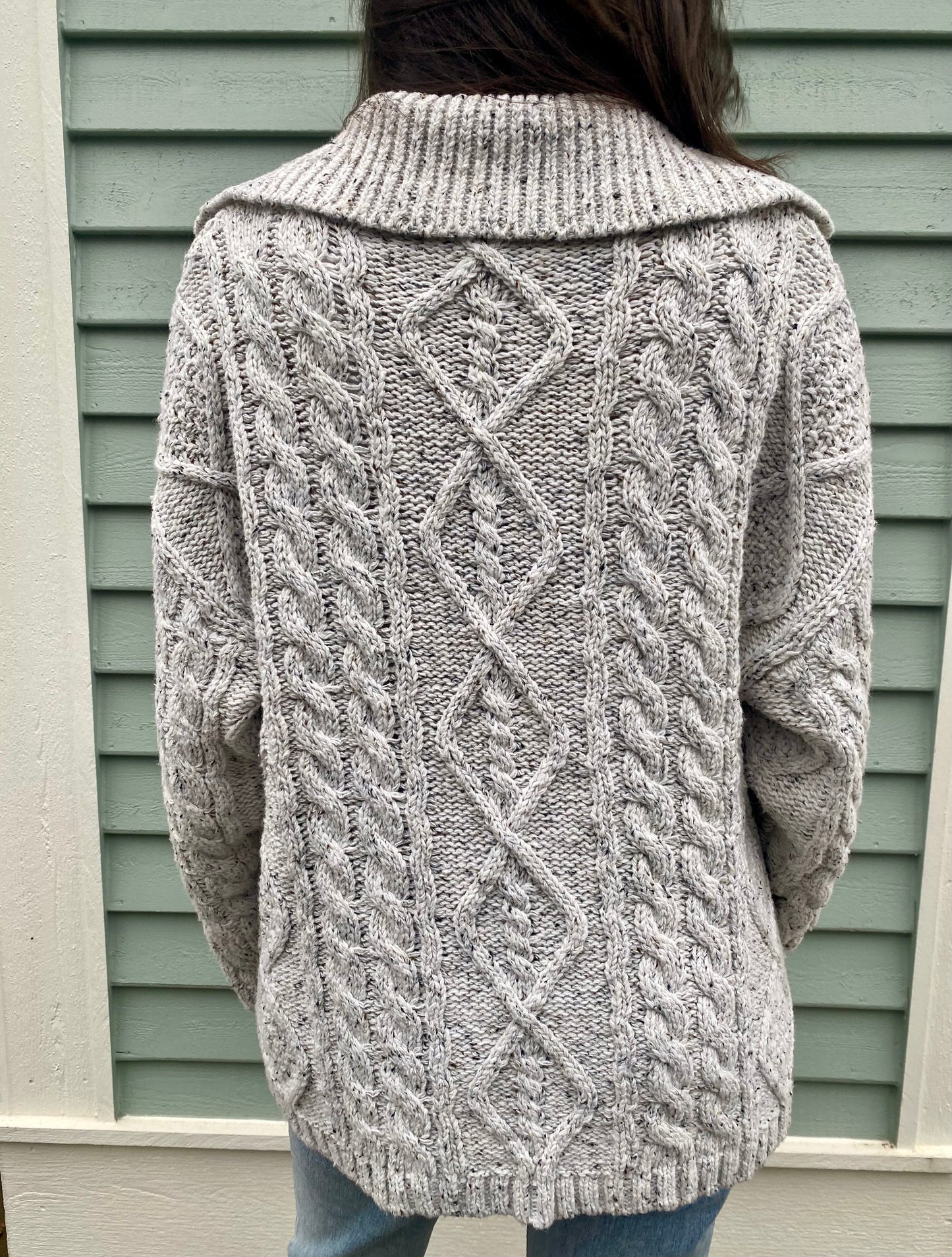 Long Sleeve Oversized Cardigan