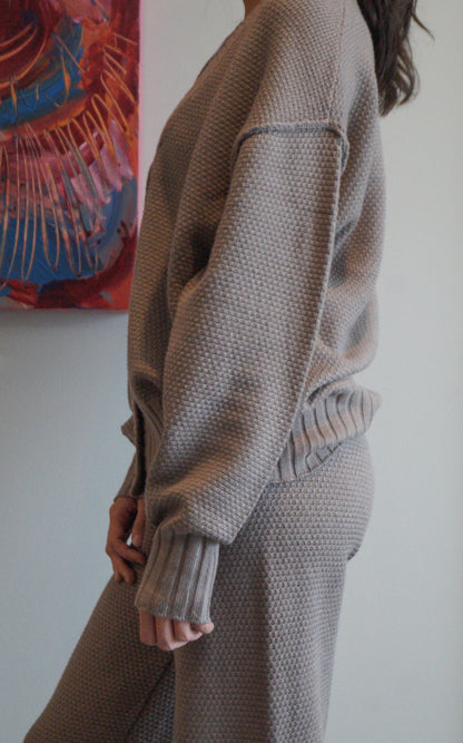 Plush Oversized Sweater Set