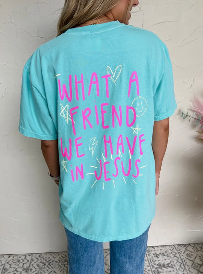 Friend in Jesus Graphic Tee