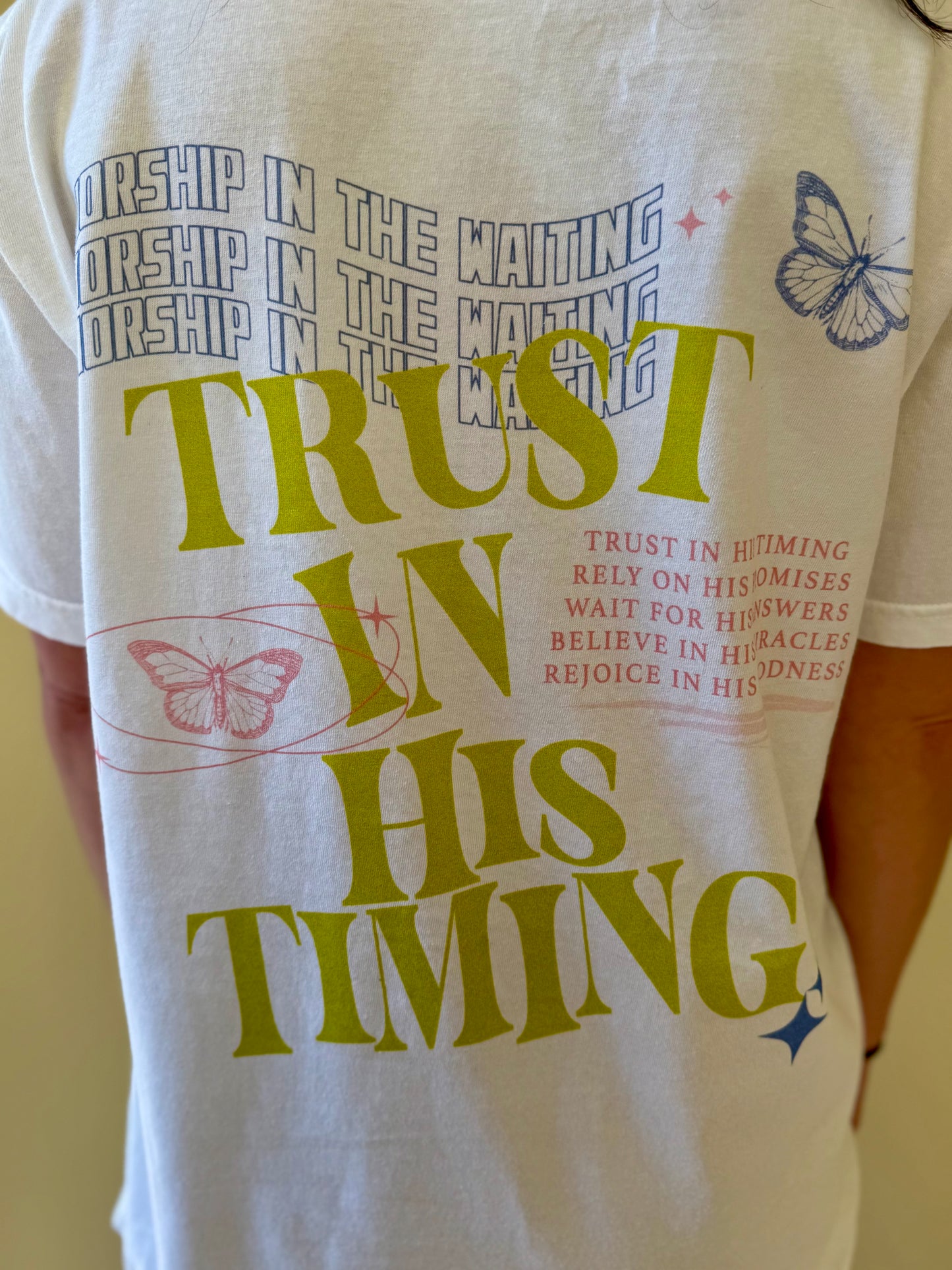 Trust in His Timing Graphic Tee
