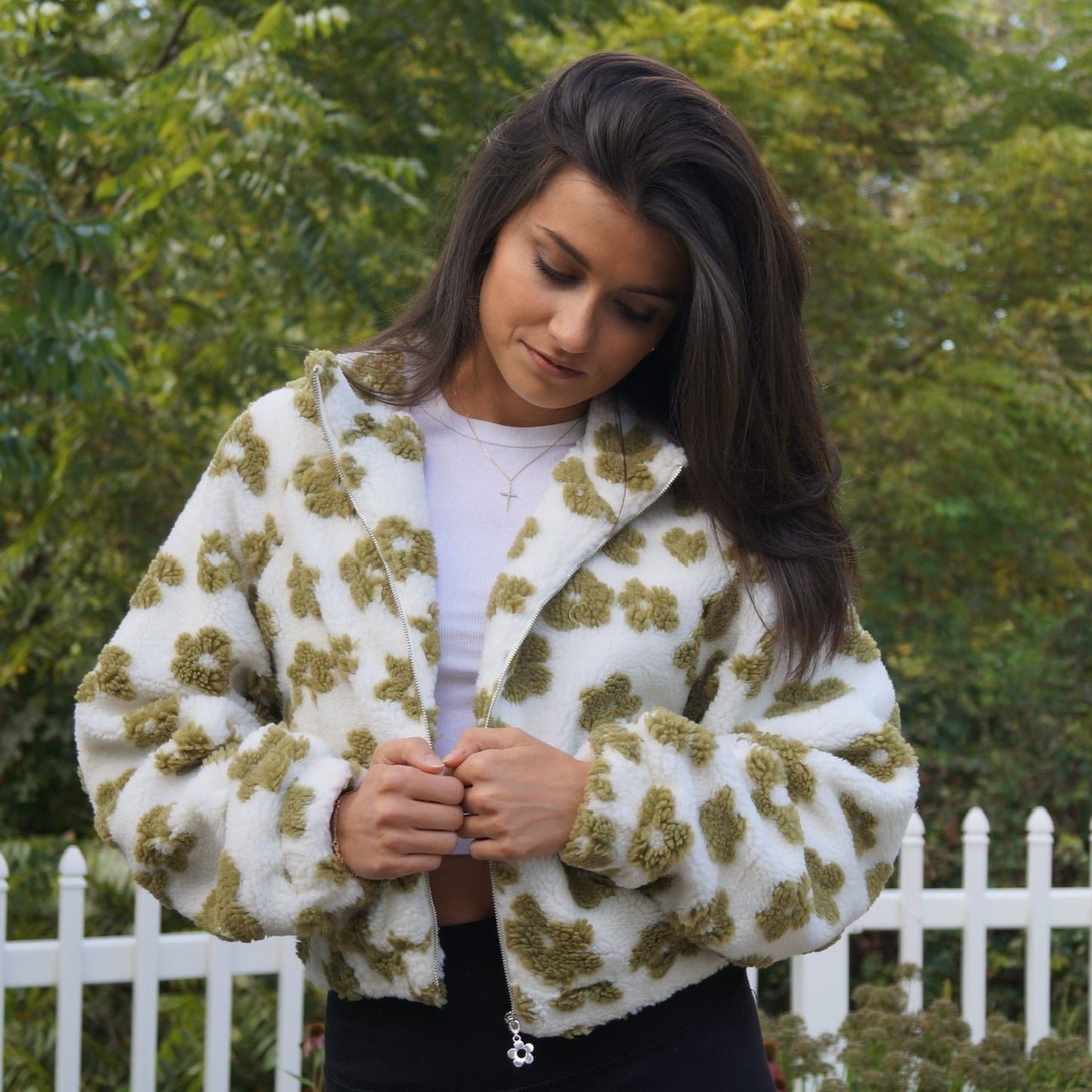 Ivy Teddy Zipper Jacket