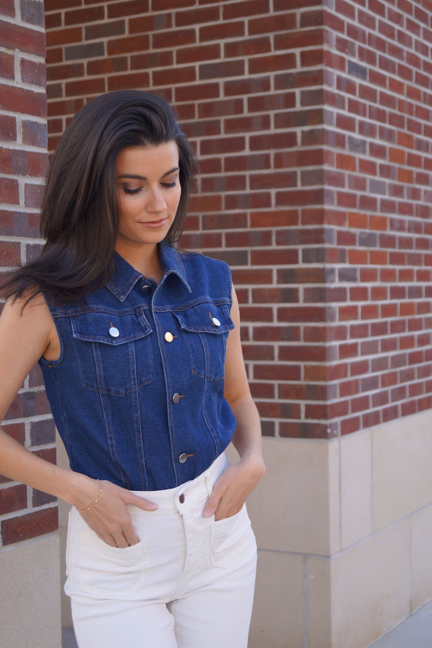 Dolly Denim Bodysuit