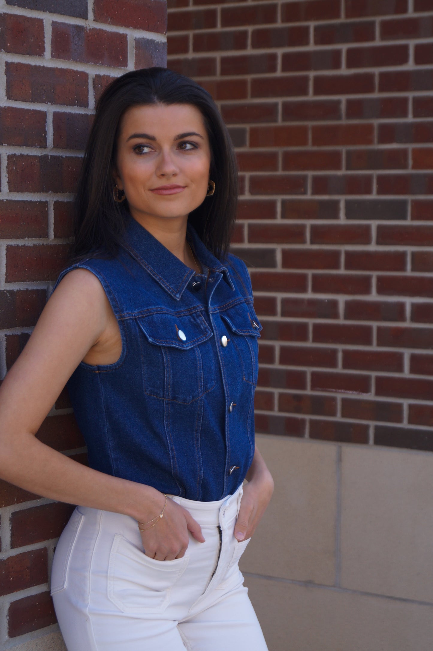 Dolly Denim Bodysuit