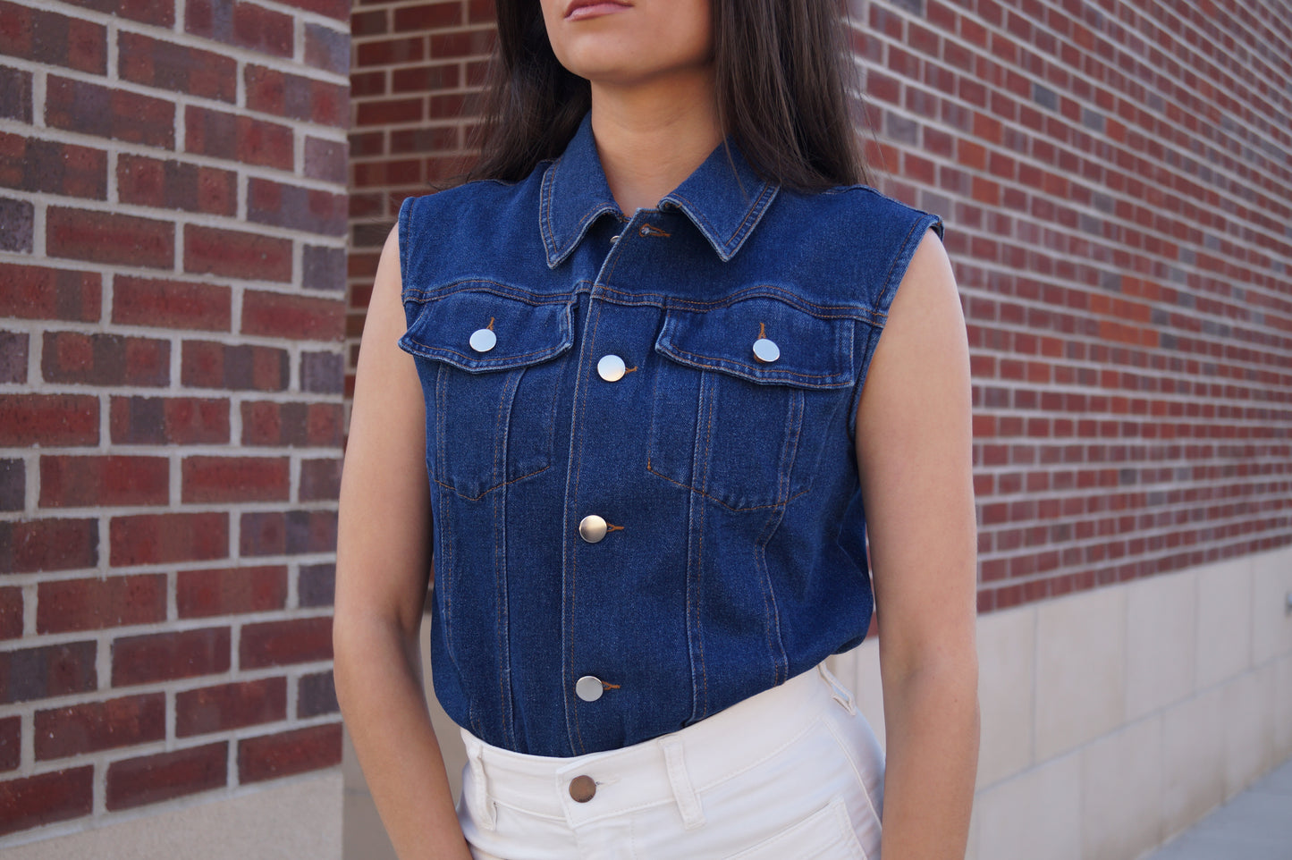 Dolly Denim Bodysuit