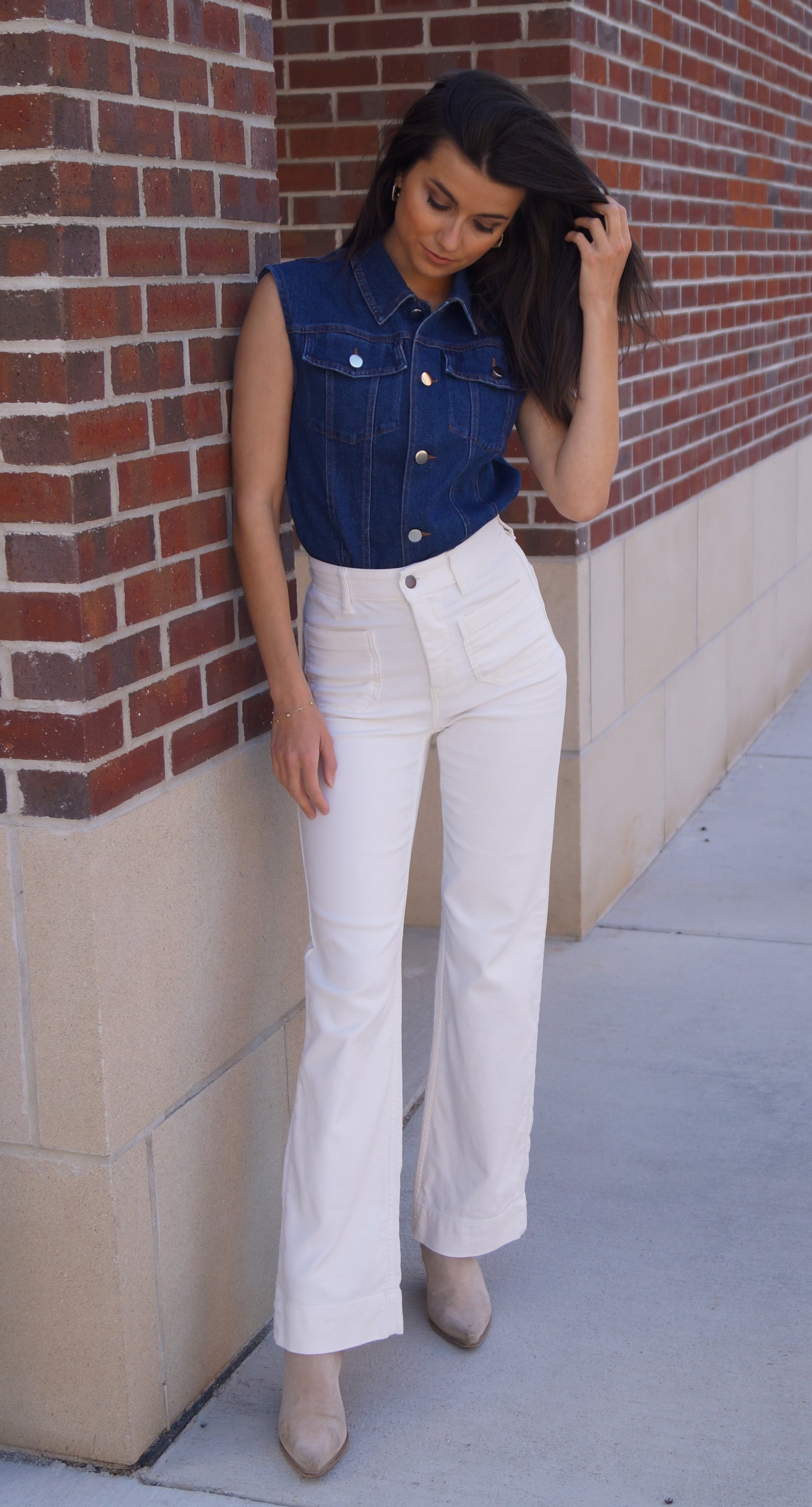 Dolly Denim Bodysuit