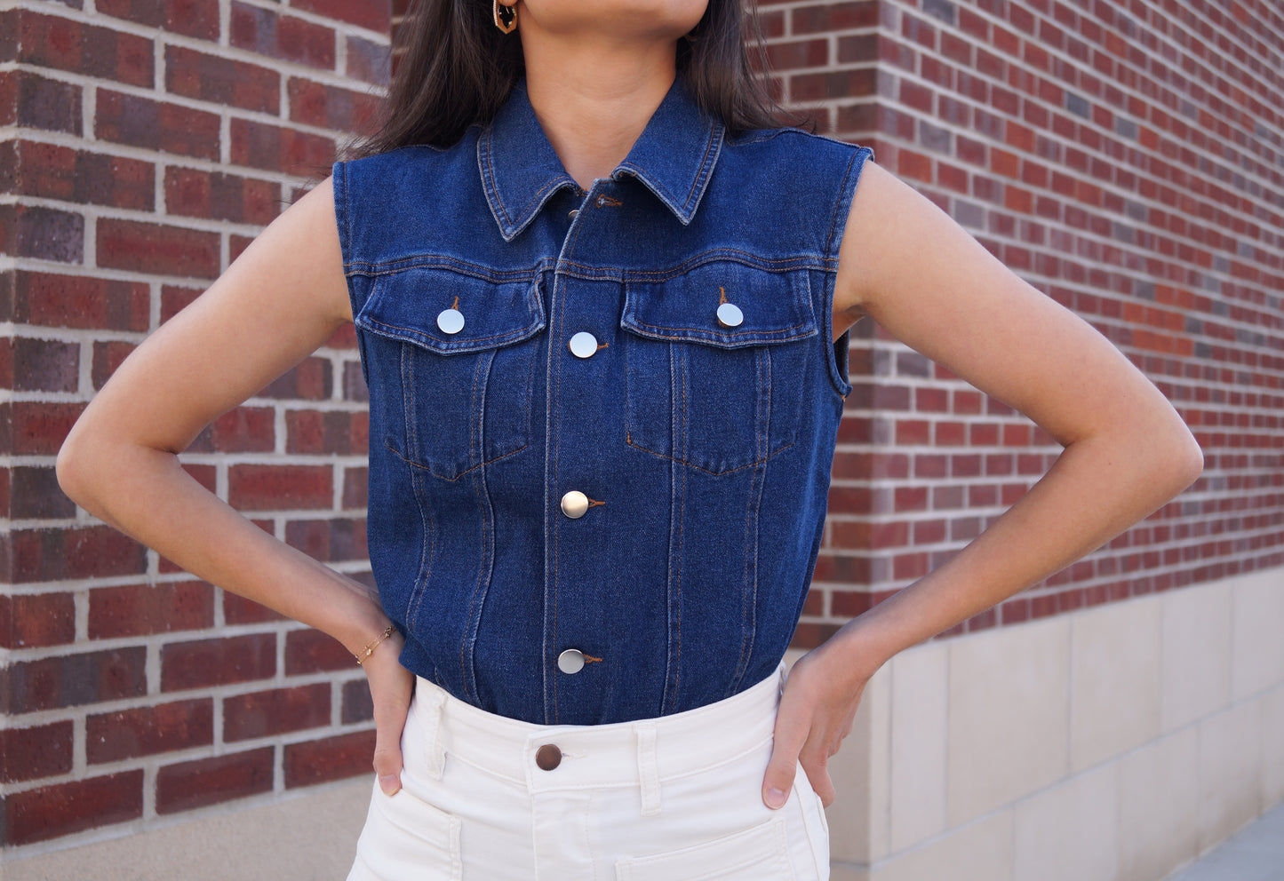 Dolly Denim Bodysuit