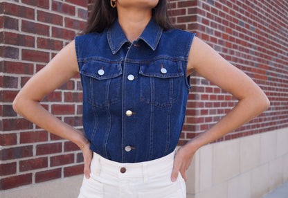 Dolly Denim Bodysuit