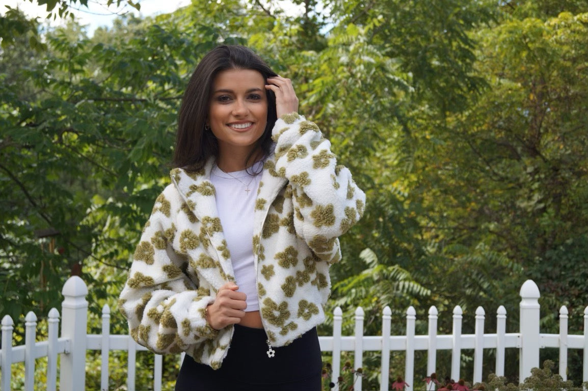 Ivy Teddy Zipper Jacket