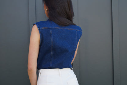 Dolly Denim Bodysuit
