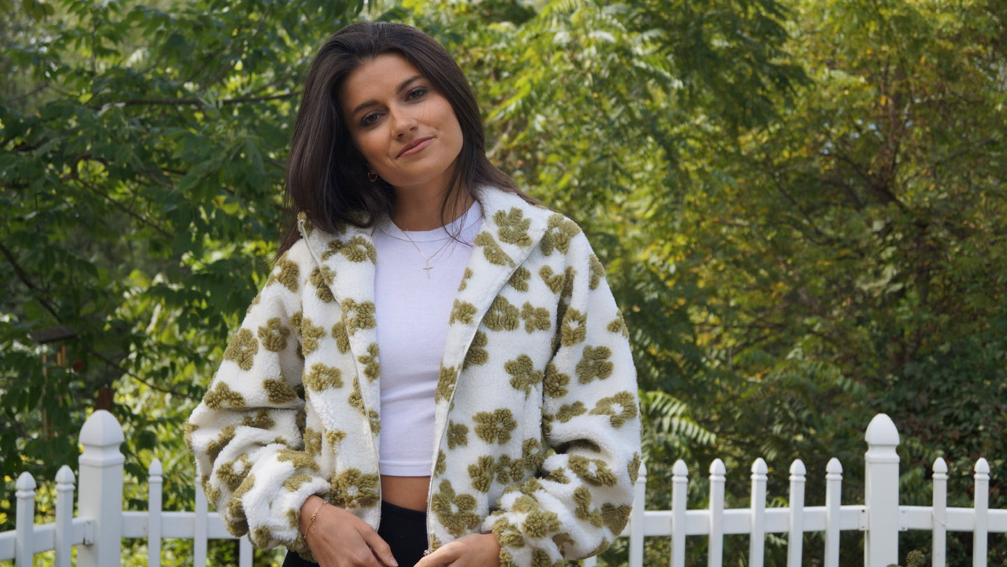 Ivy Teddy Zipper Jacket