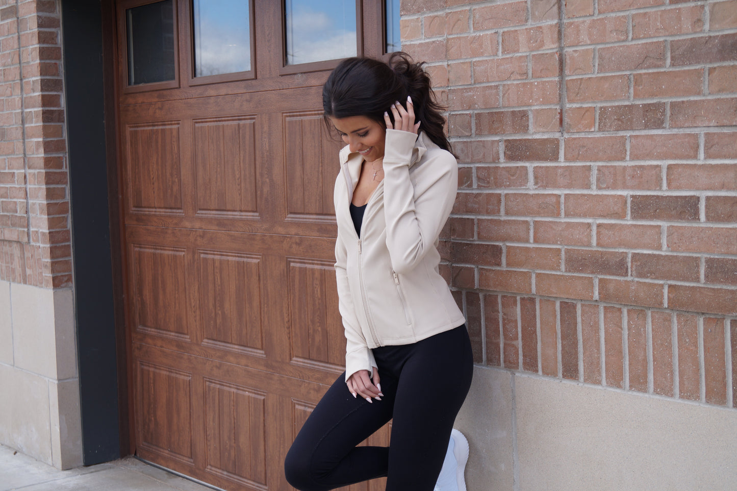 Ribbed Active Jacket