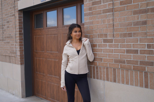 Ribbed Active Jacket