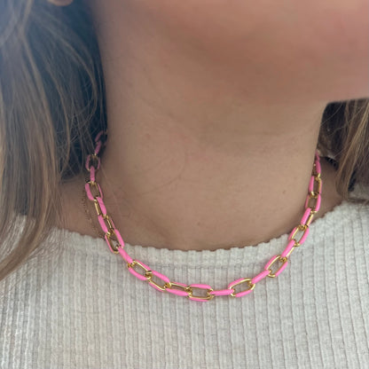 Penny Pink Choker