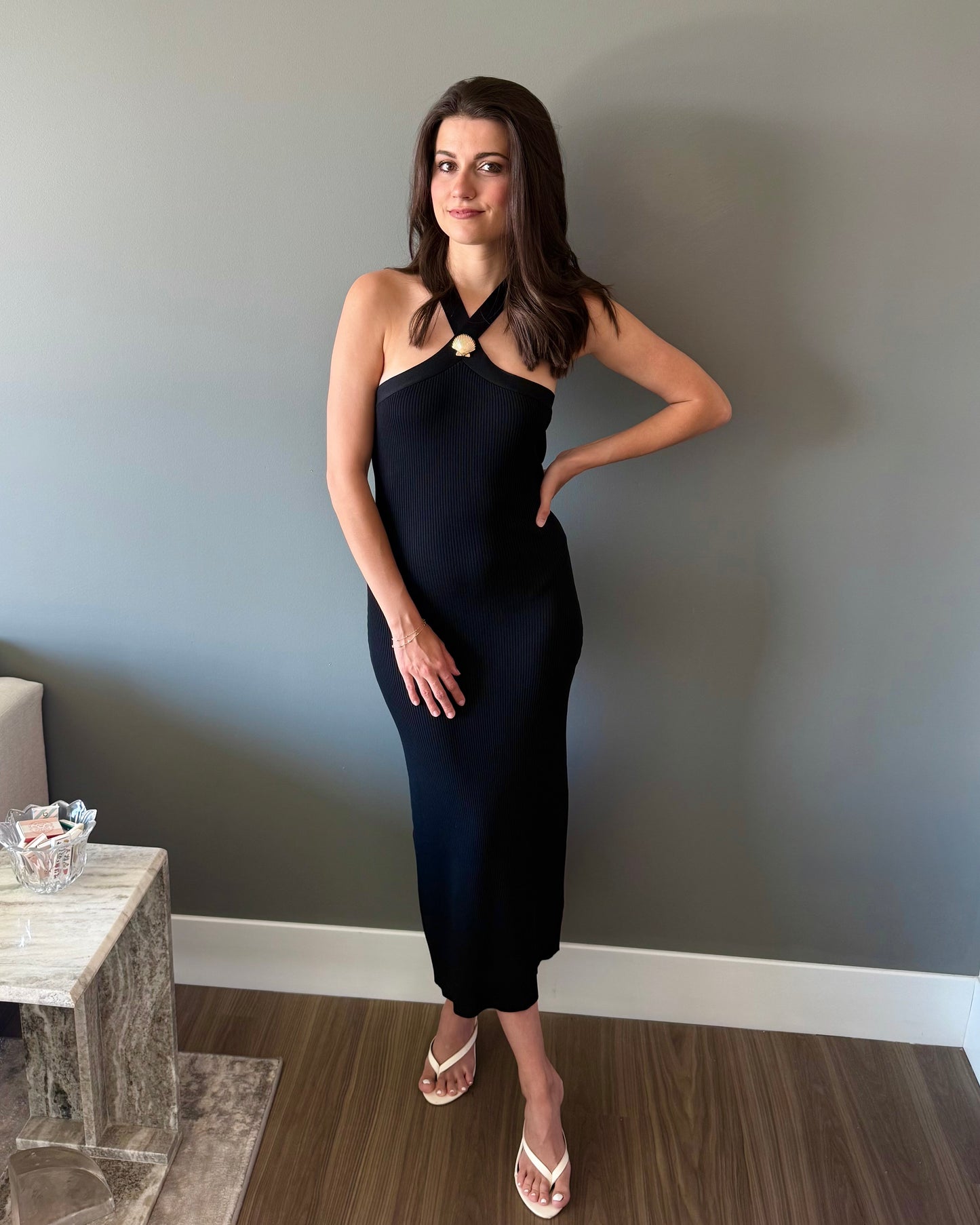 Seashell Midi Dress