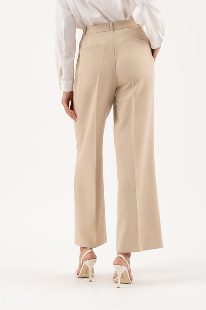 High Waisted Wide Leg Dress Pant