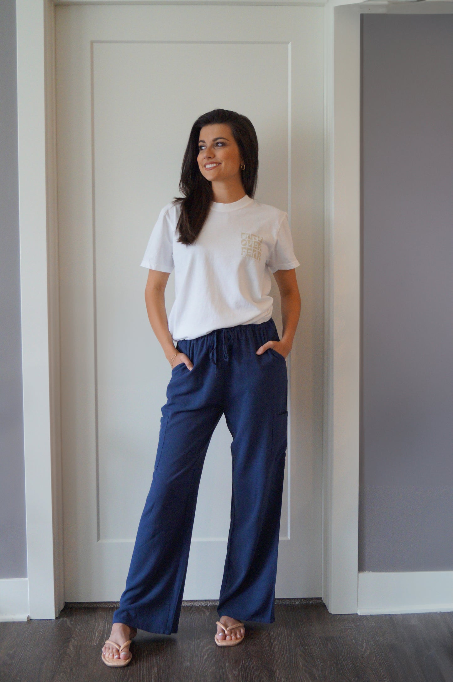 Seaside Linen Pants (blue)