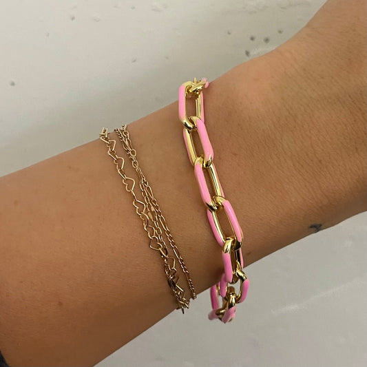 Penny Pink Bracelet