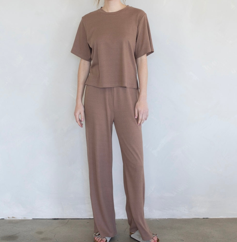 Mocha Luxe Lounge Set