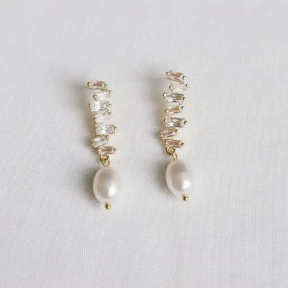 Vintage Pearl Drop Earrings