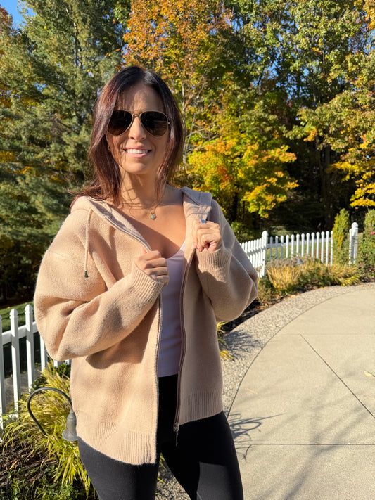 Zip-Up Hoodie Jacket