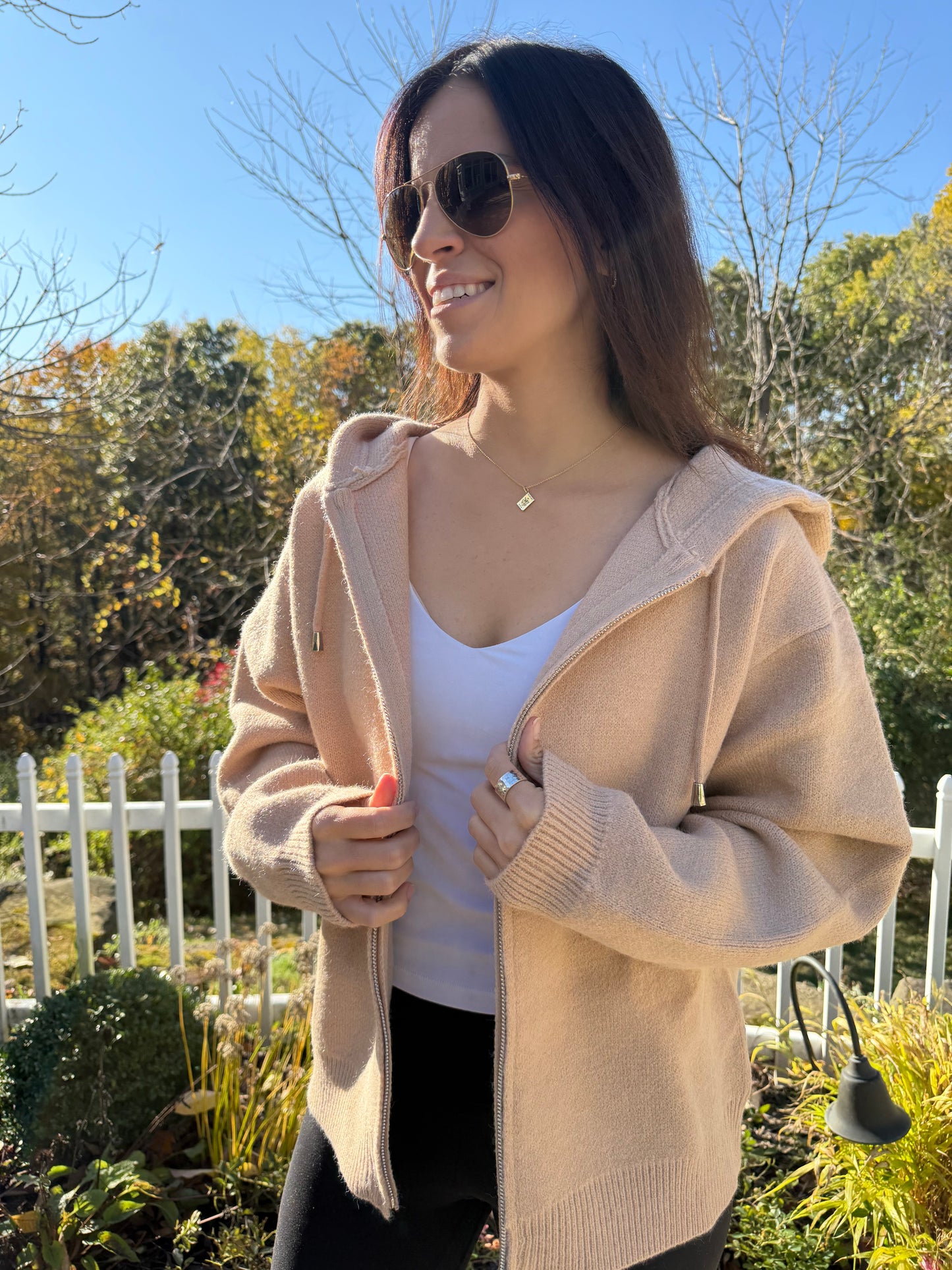 Zip-Up Hoodie Jacket